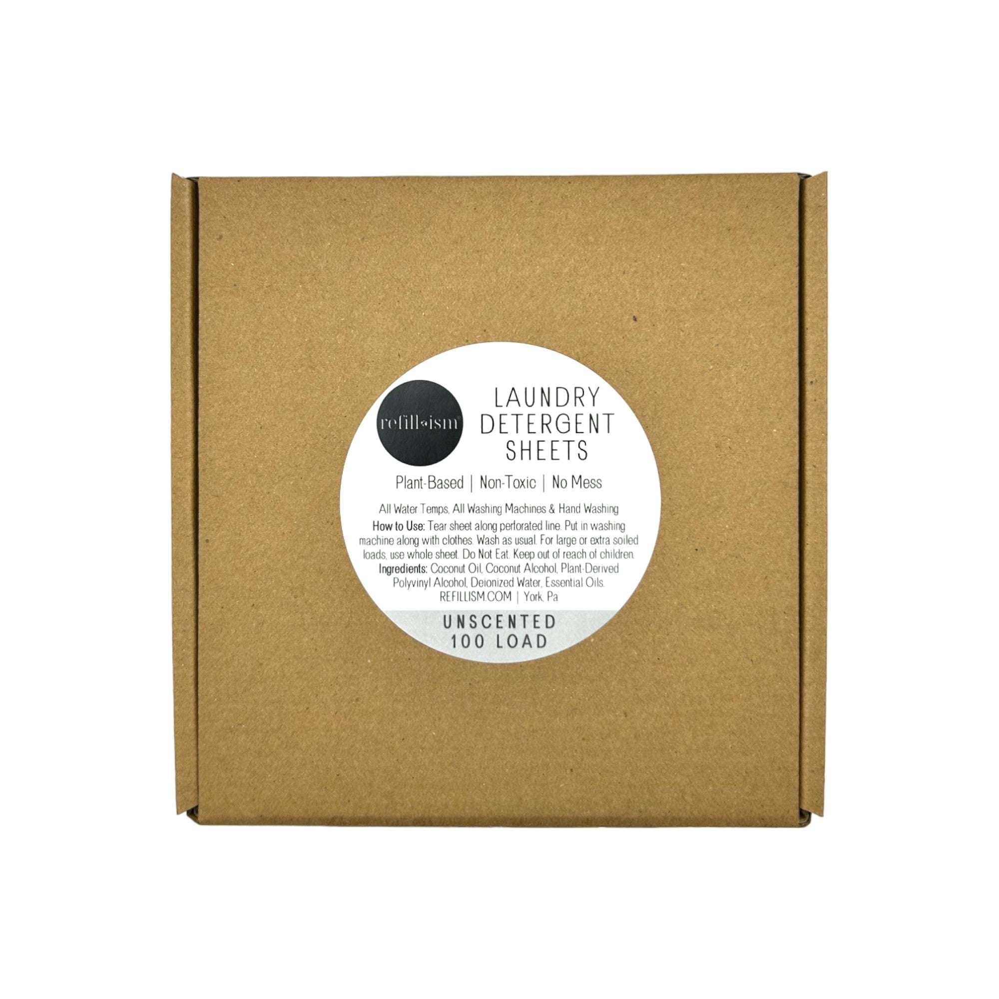 Laundry Detergent Sheets | 100 Load | Eco-Friendly & Plant-Based